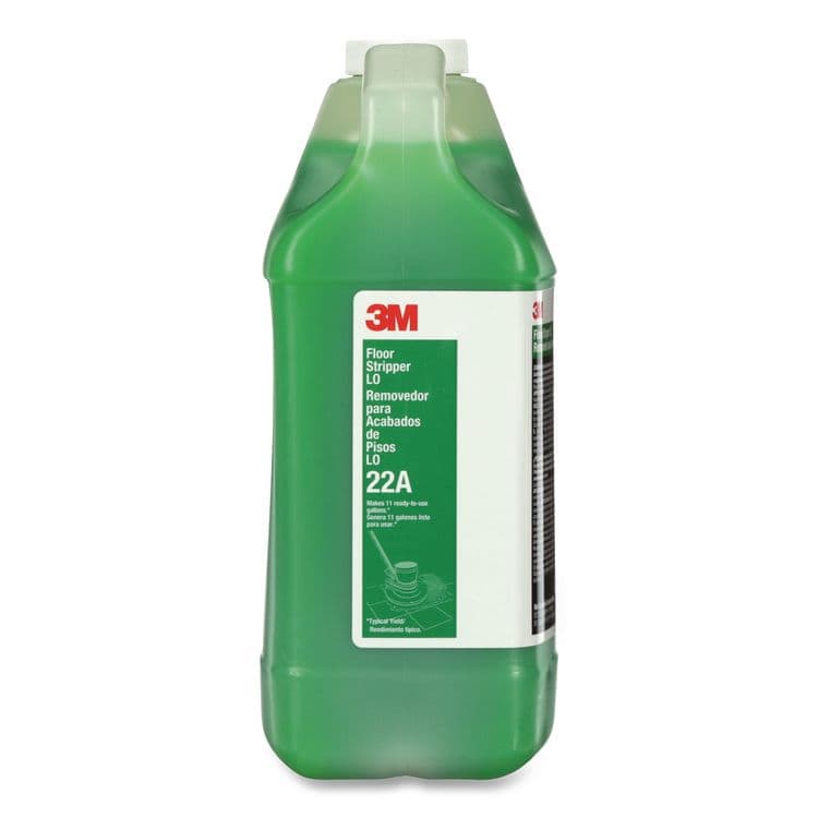 3M/COMMERCIAL TAPE DIV. Floor Stripper LO Concentrate 22A, 0.5 gal Bottle, 4/Carton (MMM22A) thumbnail 4