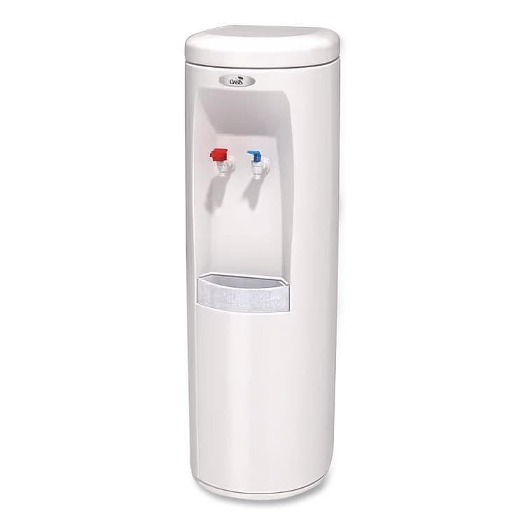 OASIS INTERNATIONAL Atlantis Hot and Cold Water Dispenser, 1.4 gal, 12.8 x 13 x 40.5, White (OAS504008)