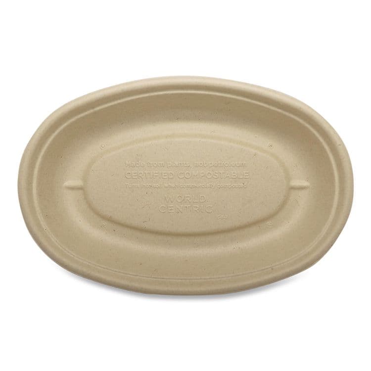 WORLD CENTRIC Fiber Bowls, Burrito Bowl, 32 oz, 9.7 x 5.3 x 1.6, Natural, Paper, 300/Carton (WORBOSCUBBLFP) thumbnail 2