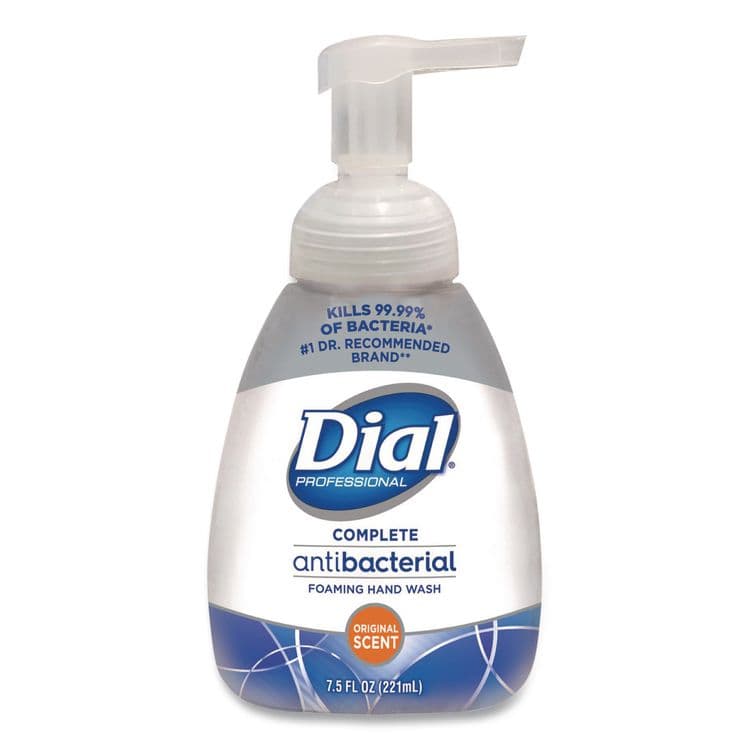 DIAL PROFESSIONAL Original Antibacterial Foaming Hand Wash, Original Scent, 7.5 oz, 8/Carton (DIA02936CT) thumbnail 2