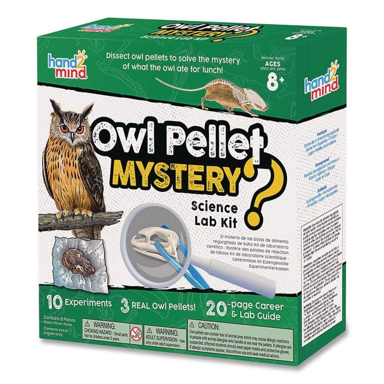 LEARNING RESOURCES Owl Pellet Mystery Science Lab Kit, Grades 3 to 8 (HDM90738) thumbnail 3