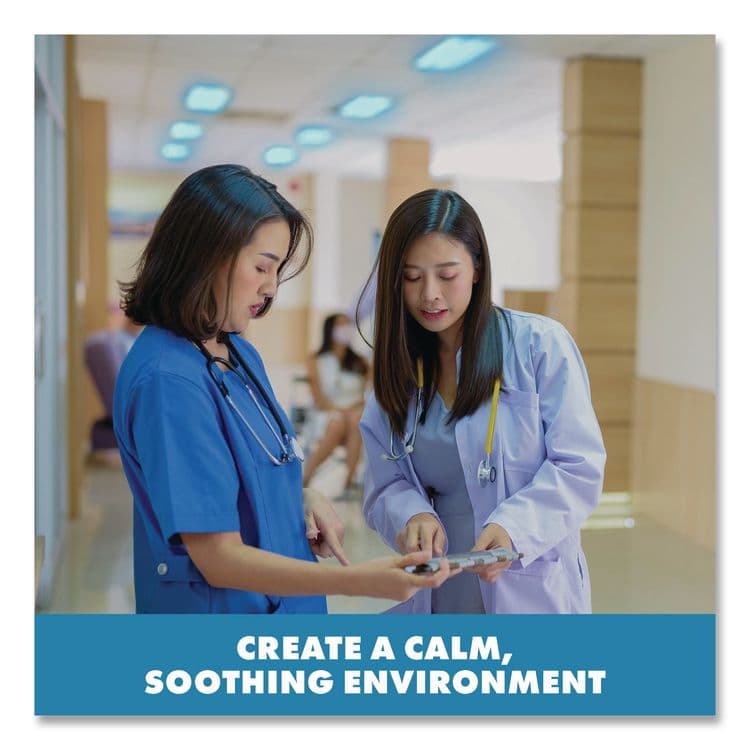 EDUCATIONAL INSIGHTS, Fluorescent Light Filter Covers, Rectangular, 2 ft x 4 ft, Tranquil Blue, 4 Covers (EII1230) thumbnail 4