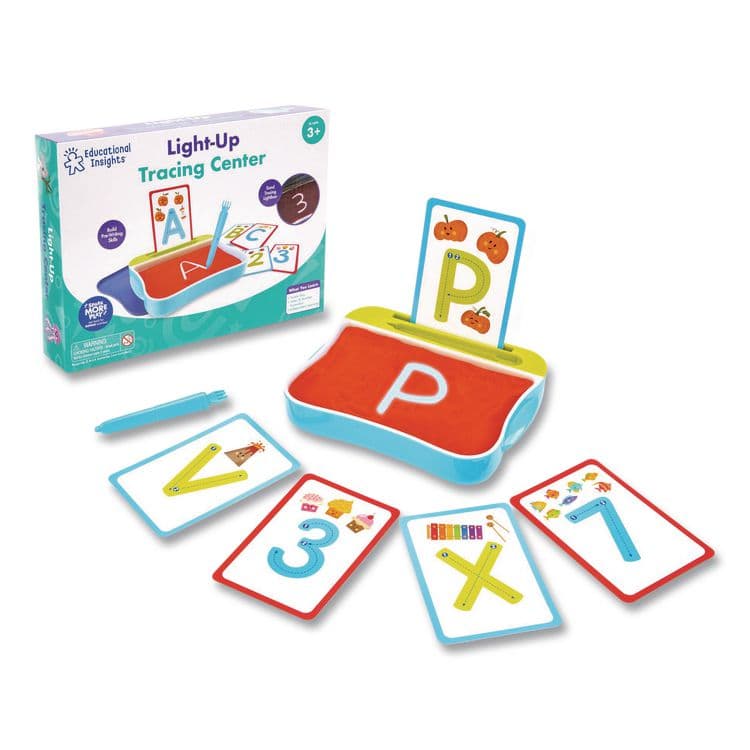 EDUCATIONAL INSIGHTS, Light-Up Tracing Center, Pre-K to K (EII1699)