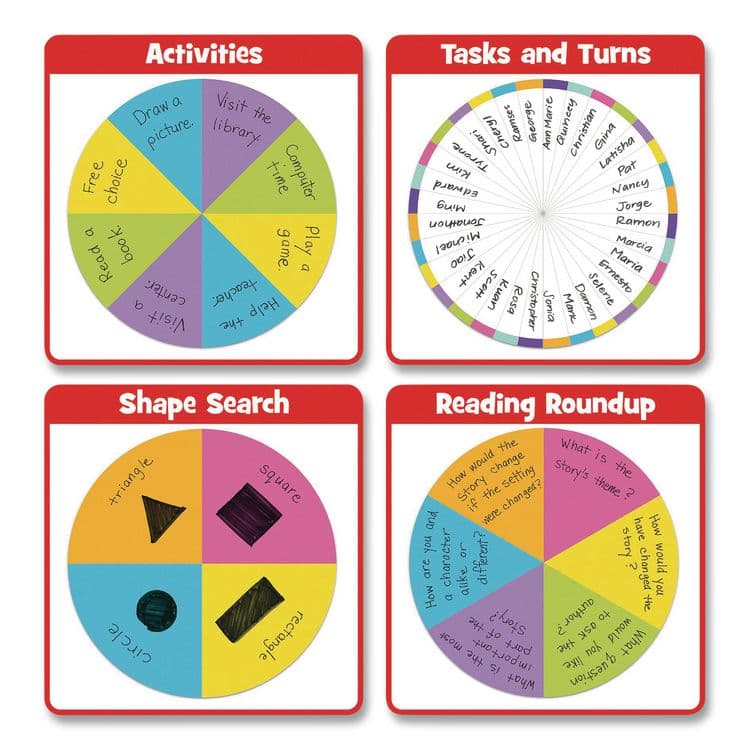 EDUCATIONAL INSIGHTS, Jumbo Magnetic Spin Wheel, 16" Diameter, Ages 3 and Up (EII1769) thumbnail 3