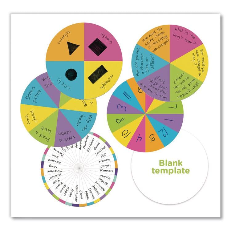 EDUCATIONAL INSIGHTS, Jumbo Magnetic Spin Wheel, 16" Diameter, Ages 3 and Up (EII1769) thumbnail 4