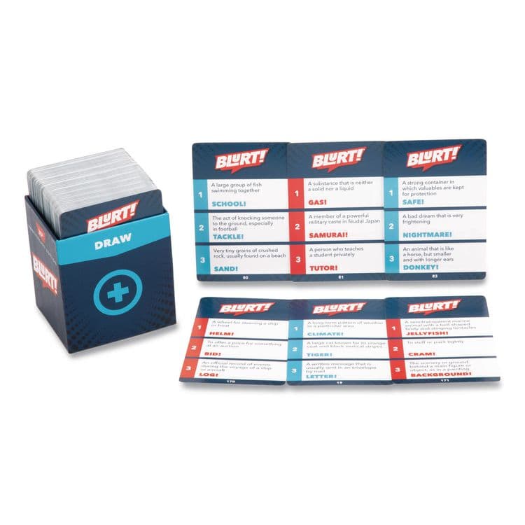 EDUCATIONAL INSIGHTS, BLURT! Memory and Problem Solving Game, 3 to 6 Players, Ages 7 and Up, 207 Pieces (EII2917) thumbnail 4