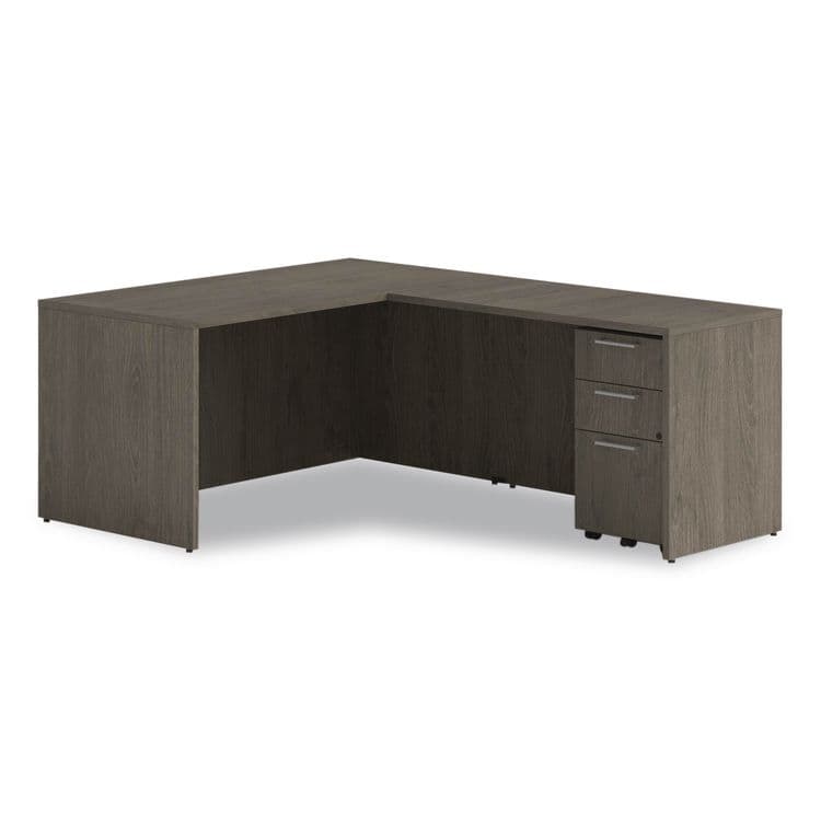 ALERA Alera Seville Series Mobile Pedestal, Left/Right, 3-Drawer: Box/Box/File, Legal, Walnut, 15" x 18" x 27" (ALESVMPBBFWA) thumbnail 3