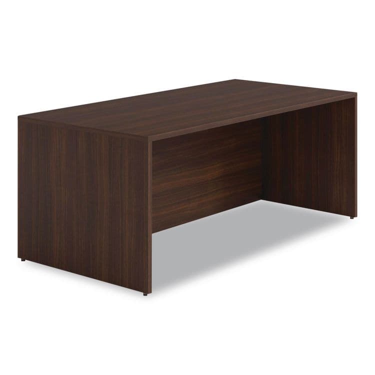 ALERA Alera Seville Series Desk Shell, 72" x 36" x 29", Mahogany (ALESVDS7236MY) thumbnail 2