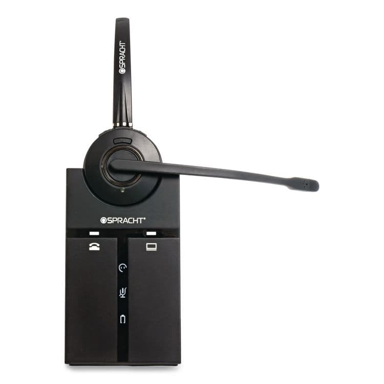 SPRACHT ZuM Maestro SPT-HS2020 Monaural Over The Head Headset, Black (SPTHS2020) thumbnail 2