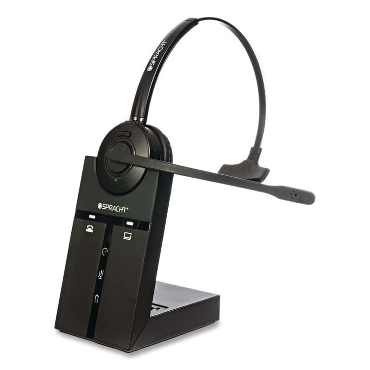 SPRACHT ZuM Maestro SPT-HS2020 Monaural Over The Head Headset, Black (SPTHS2020) thumbnail 3