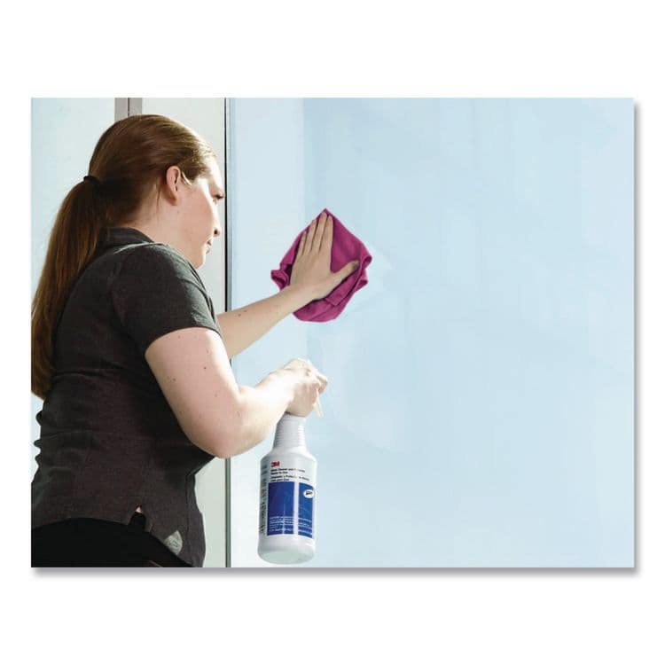 3M/COMMERCIAL TAPE DIV. Glass Cleaner and Protector Concentrate, 2 L Bottle, 4/Carton (MMM17A) thumbnail 4