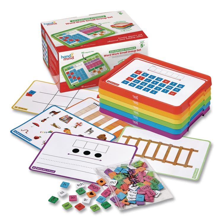 LEARNING RESOURCES Advancing Phonics Word Work Small Group Set, 2 to 6 Players, Grades Pre-K to 2 (HDM96156) thumbnail 3