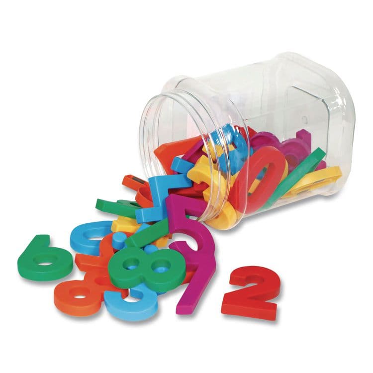 LEARNING RESOURCES Jumbo Magnetic Numbers and Operations, Assorted Colors, 36 Pieces (LRNLER0452) thumbnail 3
