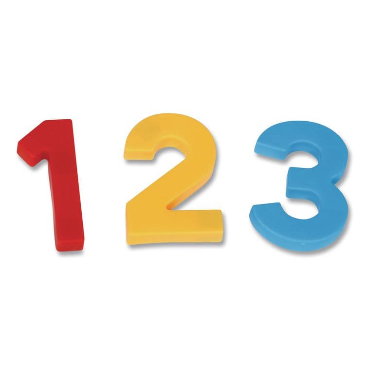 LEARNING RESOURCES Jumbo Magnetic Numbers and Operations, Assorted Colors, 36 Pieces (LRNLER0452) thumbnail 4