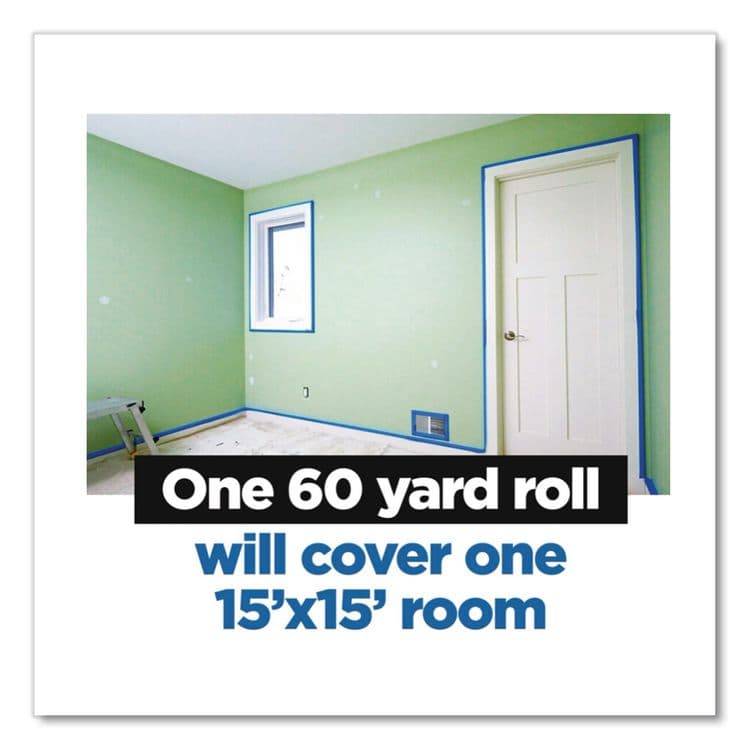 3M/COMMERCIAL TAPE DIV. Original Multi-Surface Painter's Tape, 3" Core, 0.70" x 60 yds, Blue (MMM70006576972) thumbnail 3