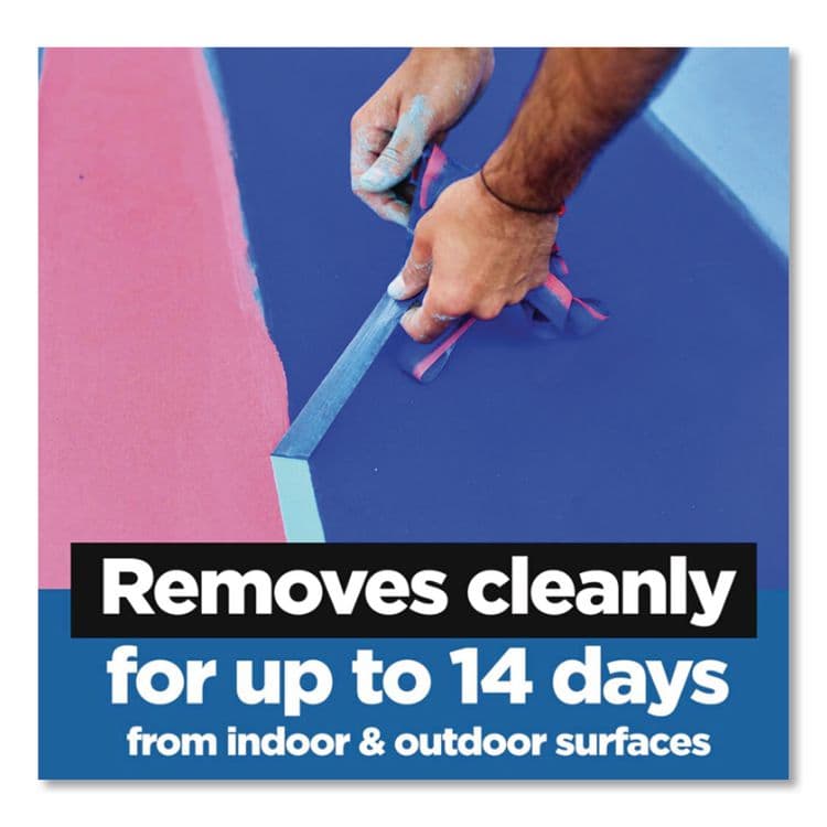 3M/COMMERCIAL TAPE DIV. Original Multi-Surface Painter's Tape, 3" Core, 0.70" x 60 yds, Blue (MMM70006576972) thumbnail 4