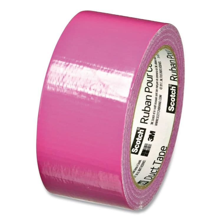 3M/COMMERCIAL TAPE DIV. Duct Tape, 1.88" x 20 yds, Hot Pink (MMM70005058170) thumbnail 4