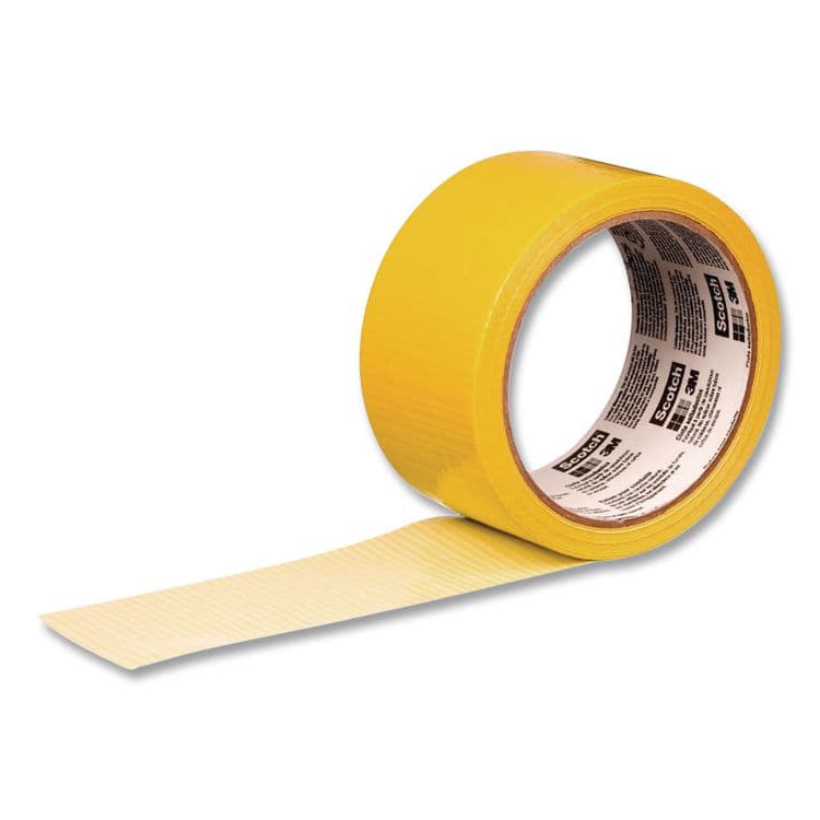 3M/COMMERCIAL TAPE DIV. Duct Tape, 1.88" x 20 yds, Sunshine Yellow (MMM70005058196) thumbnail 4