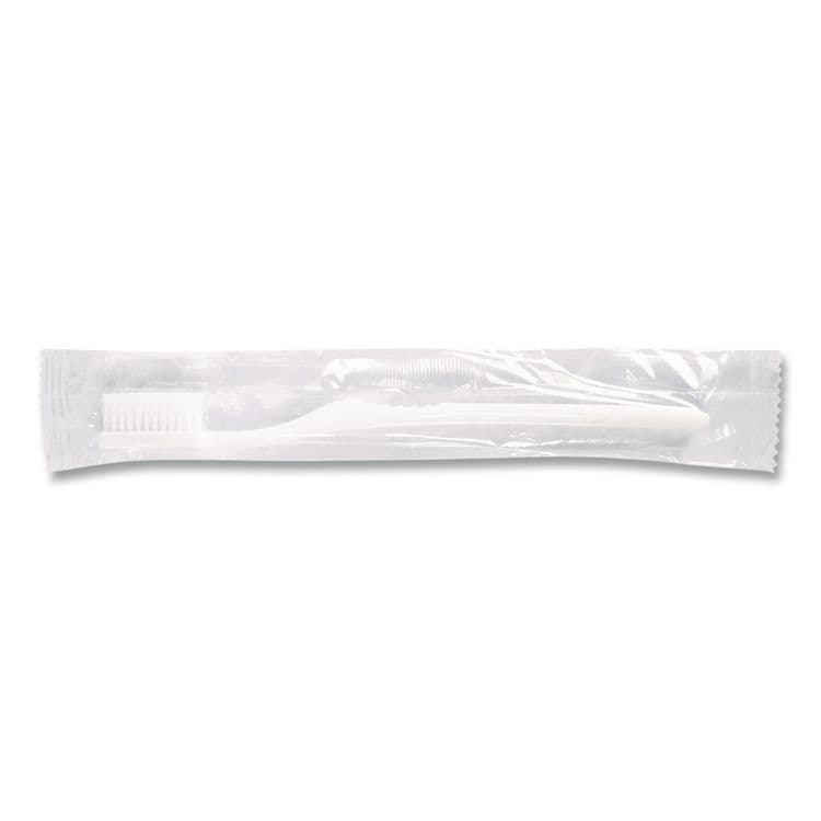 BOARDWALK Toothbrush, White, 144/Carton (BWKTBRUSHSF) thumbnail 2