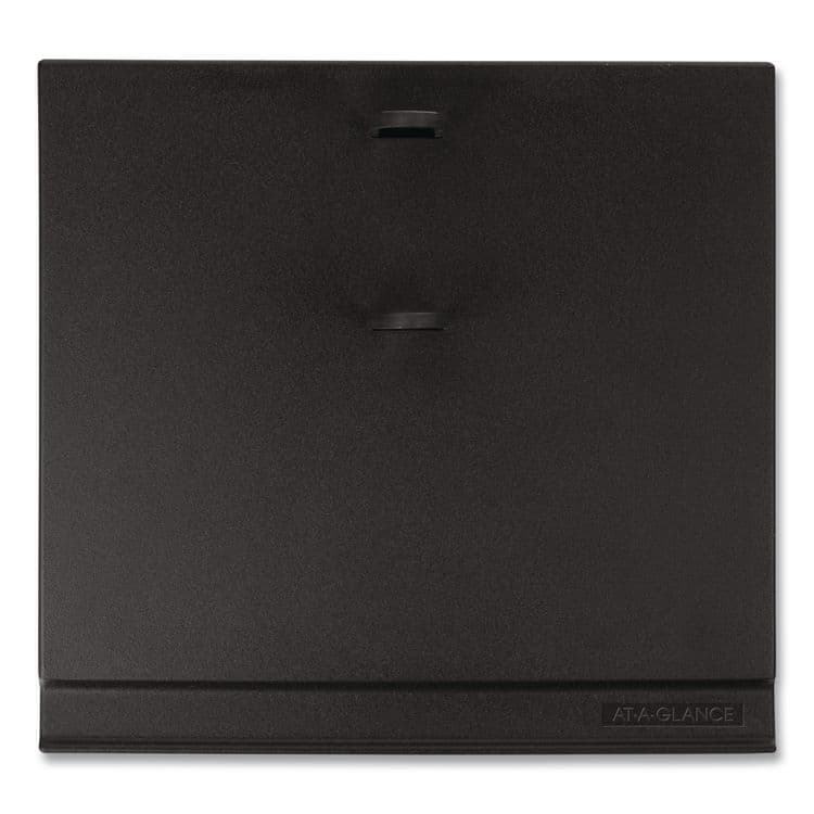 AT-A-GLANCE #17 Desk Calendar Base for Loose-Leaf Refill, 2 Rings, 3.5" x 6", Black (AAGE1700)
