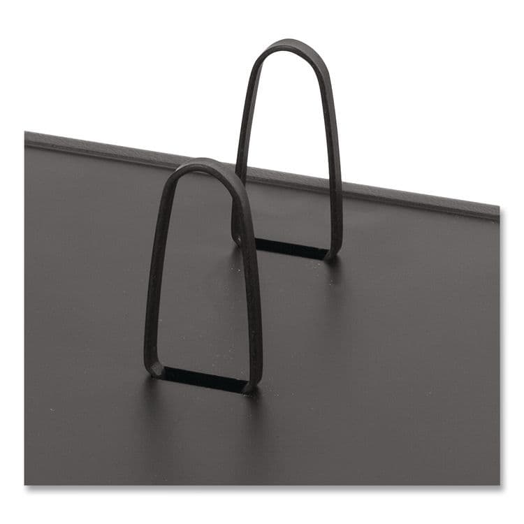 AT-A-GLANCE Desk Calendar Base for Loose-Leaf Refill, 2 Rings, 4.5" x 8", Black (AAGE2100) thumbnail 2