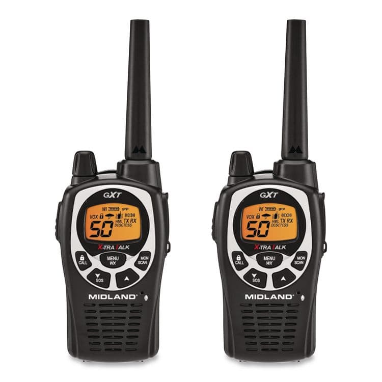 MIDLAND RADIO GXT1000VP4 Two-Way Radio, 2 Radios, 50 Channels (MROGXT1000VP4) thumbnail 4