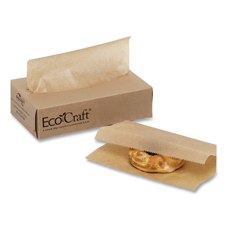 BAGCRAFT EcoCraft Interfolded Soy Wax Deli Sheets, 8 x 10.75, 500/Box, 12 Boxes/Carton (BGC016008) thumbnail 4