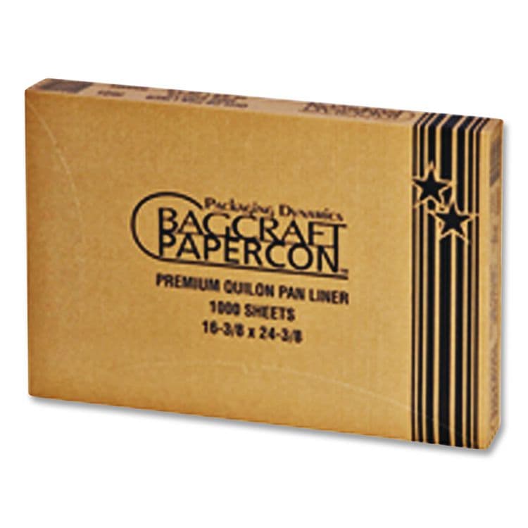 BAGCRAFT Premium Grease-Proof Quilon Pan Liners, 16.38 x 24.38, White, 1,000/Carton (BGC030001) thumbnail 4
