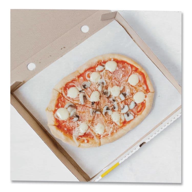 BAGCRAFT Silicone Parchment Pizza Baking Liner, 12 x 12, 1,000/Carton (BGC034013) thumbnail 2