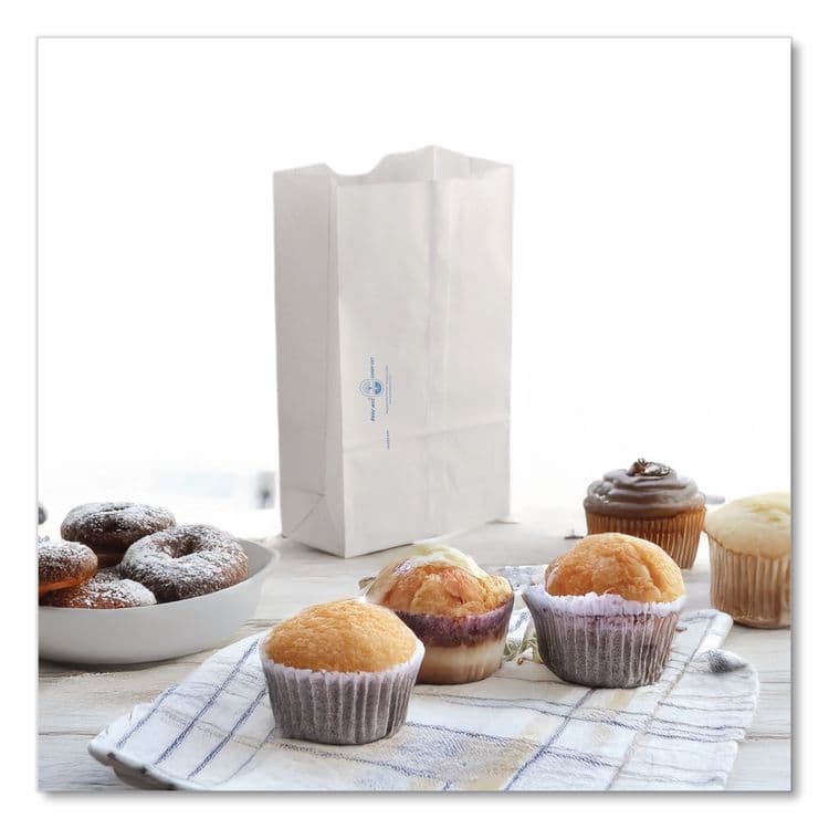 BAGCRAFT Dubl Wax SOS Bakery Bags, 6.13" x 4" x 12.38", White, 1,000/Carton (BGC300298) thumbnail 4