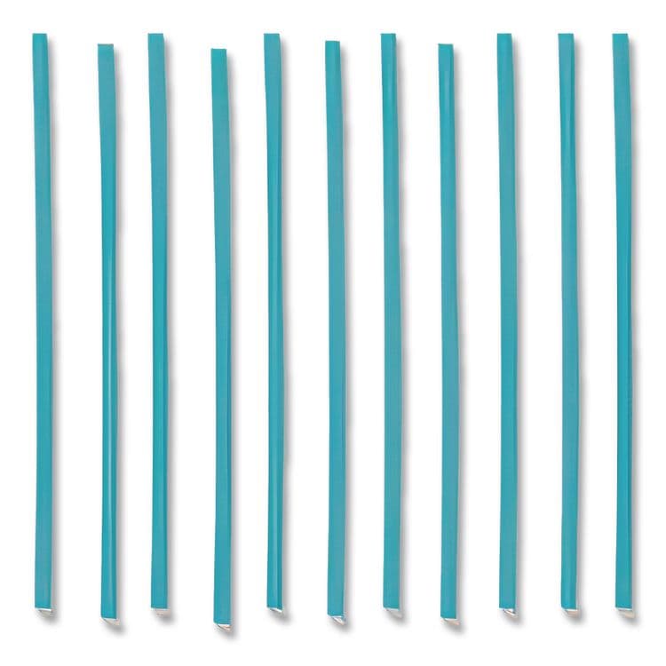 WINCUP CORPORATION Marine Biodegradable Stir Straws, 5", PHA, Ocean Blue, 1,000/BX, 6 Boxes/Carton (CAR511181) thumbnail 3