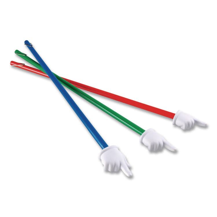 LEARNING RESOURCES Hand Pointers, Assorted Colors, 3 Pointers (LRNLER1960) thumbnail 3