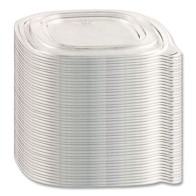 ANCHOR PACKAGING Crystal Classics Lids, 8.13 x 8.13 x 0.34, Clear, Plastic, 150/Carton (ANZ4308115) thumbnail 2