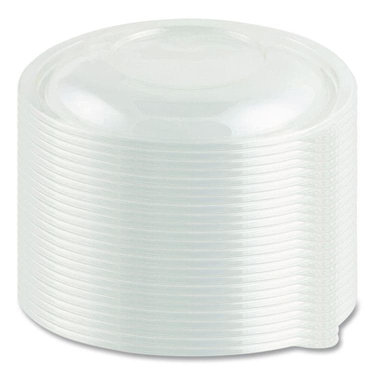ANCHOR PACKAGING Crystal Classics Lid, 7" Diameter x 0.75" h, Clear, Plastic, 150/Carton (ANZ4400207) thumbnail 2