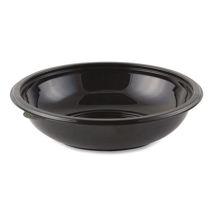 ANCHOR PACKAGING Crystal Classics Bowl, 32 oz, 8.5" Diameter x 2.14" h, Black, Plastic, 300/Carton (ANZ4548432) thumbnail 2