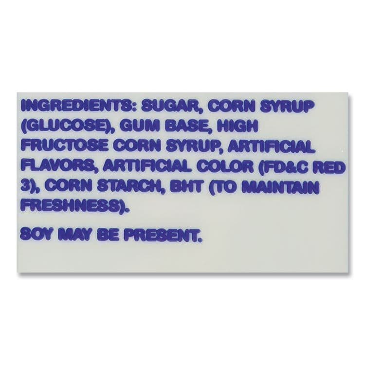 TOOTSIE ROLL INDUSTRIES Bubble Gum, Original Pink, 300/Tub (TOO16403) thumbnail 4