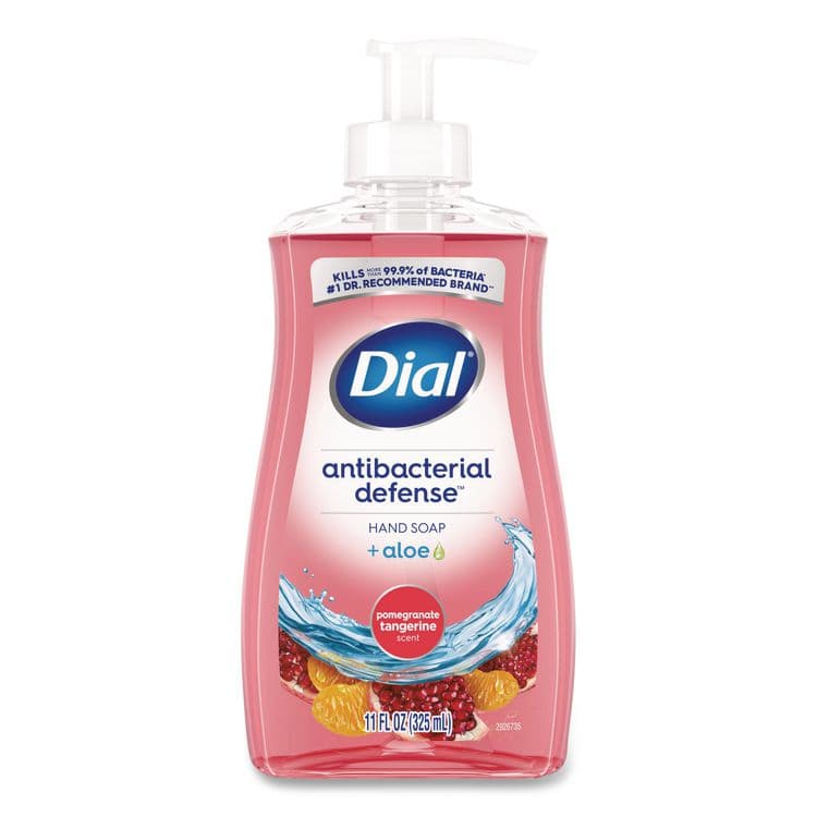 DIAL PROFESSIONAL Antibacterial Liquid Hand Soap, Pomegranate Tangerine Scent, 11 oz (DIA17000209432)