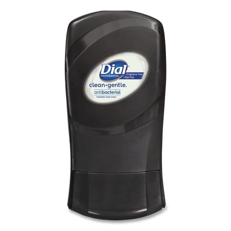 DIAL PROFESSIONAL Clean+Gentle Antibacterial Foaming Hand Wash Refill for FIT Manual Dispenser, Fragrance-Free, 1.2 L, 3/Carton (DIA32100CT) thumbnail 4