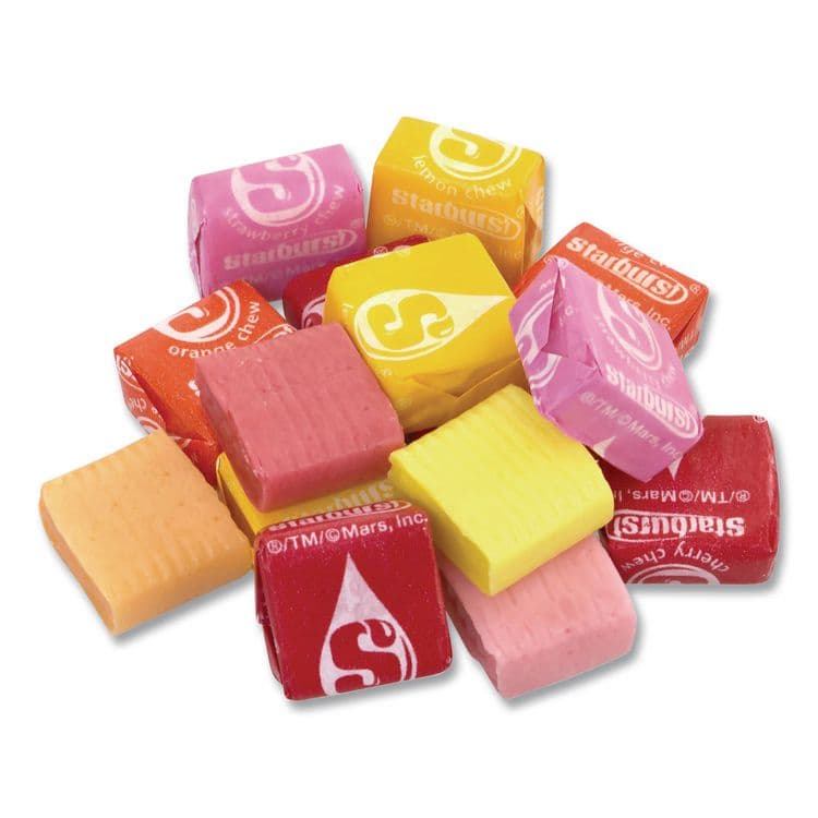 THE WRIGLEY COMPANY Original Fruit Chews, Assorted, 50 oz Bag (GRR20900102) thumbnail 4