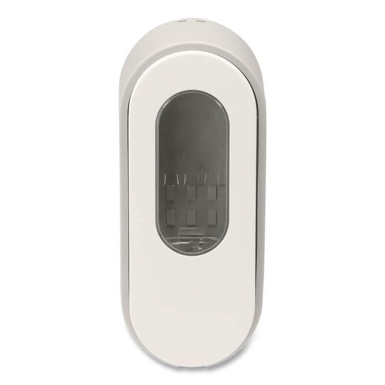 DIAL PROFESSIONAL Versa Dispenser for Cartridge Refills, 15 oz, 3.75 x 3.38 x 8.75, Light Gray/White, 6/Carton (DIA34037) thumbnail 2