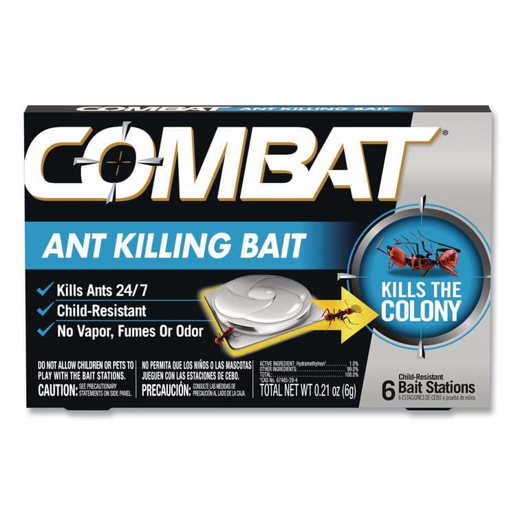 DIAL PROFESSIONAL Source Kill Ant Killing System, Child-Resistant, Kills Queen and Colony, 6/Box (DIA45901)