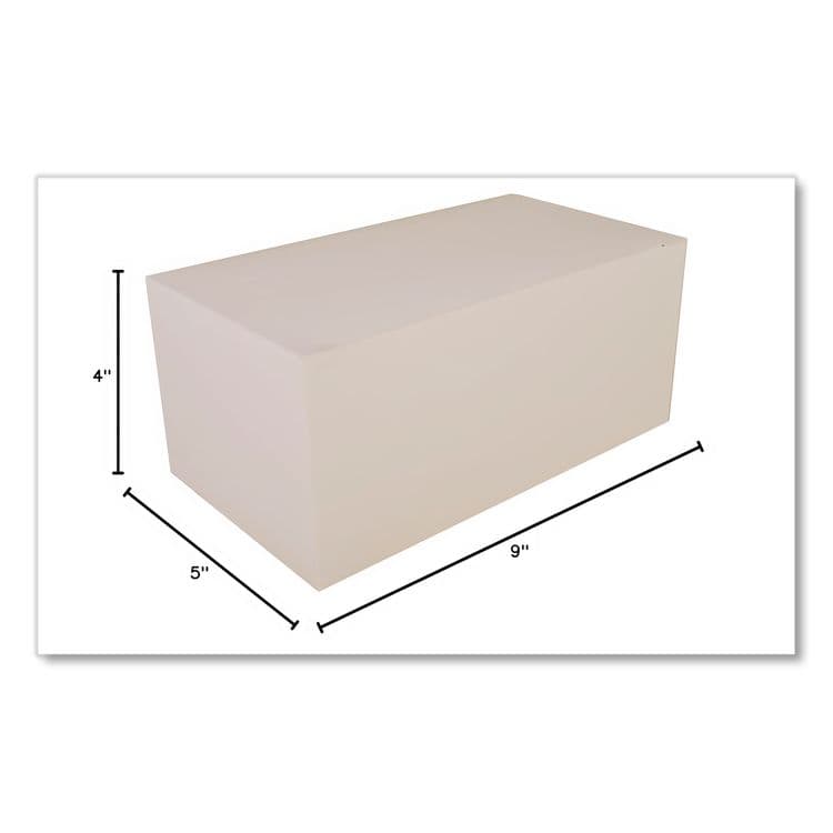 SOUTHERN CHAMPION TRAY Carryout Boxes, 9 x 5 x 4, White, Paper, 250/Carton (SCH2757) thumbnail 3