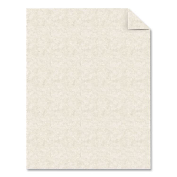 SOUTHWORTH CO. Parchment Specialty Paper, 65 lb Cover Weight, 8.5 x 11, Ivory, 100/Box (SOUZ980CK) thumbnail 3