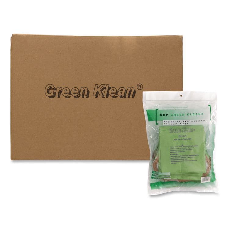 GREEN KLEAN GK-S-Coach-PRO Replacement Bag, 10 Bags/Pack, 10 Packs/Carton (GRKGKSCOACHPRO)