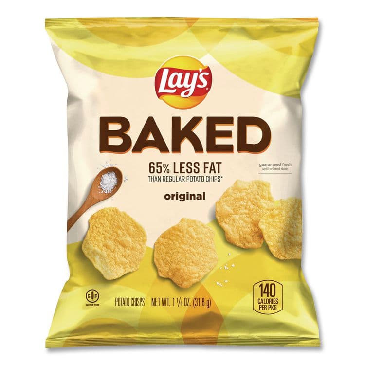 FRITO-LAY, . Baked Variety Pack, Baked Cheetos/Baked Lays BBQ/Baked Lays Original/Baked Ruffles Cheddar Sour Cream, 30 Bags/BX, 2 Boxes/CT (LAY77325) thumbnail 2