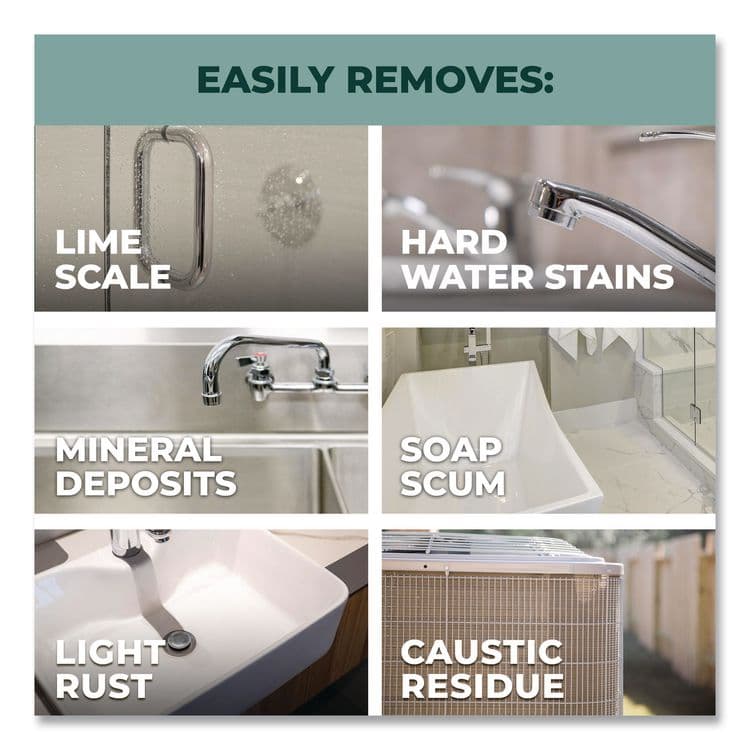 SUNSHINE MAKERS, . Lime Calcium Surface Residue Remover, 55 gal Drum (SMP1700055) thumbnail 2