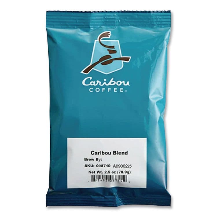 CARIBOU COFFEE COMPANY Caribou Blend Ground Coffee, 2.5 oz, 18/Carton (CCF008710) thumbnail 3