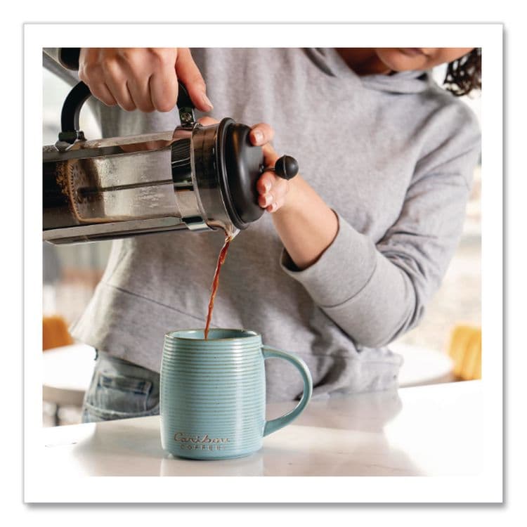 CARIBOU COFFEE COMPANY Decaf Caribou Blend Coffee Fractional Packs, 2.5 oz, 18/Carton (CCF008715) thumbnail 4