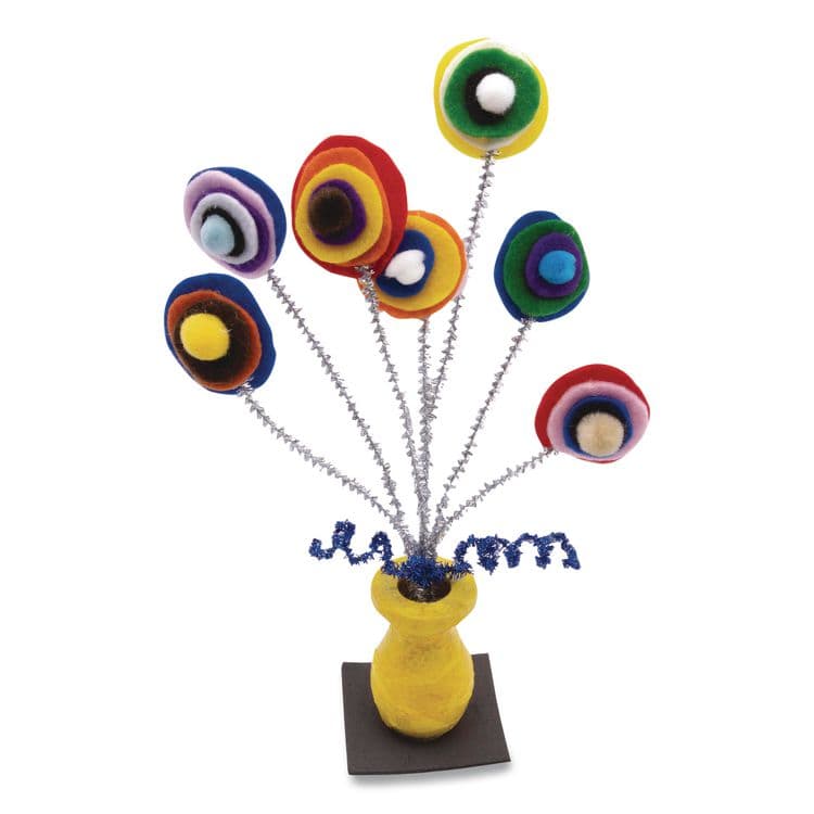 PACON CORPORATION Felt Sheets, Rectangular, 9 x12, Assorted Colors, 12/Pack (CKCPAC390701R) thumbnail 3