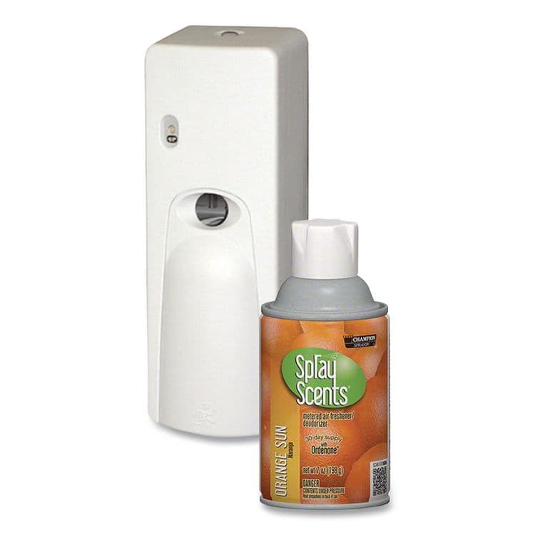 CHASE PRODUCTS Champion Sprayon SPRAYScents Metered Air Freshener Refill, Orange Sun, 7 oz Aerosol Spray 12/Carton (CHP5182) thumbnail 3